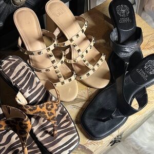 High heels Sandals 3 Pairs for $25